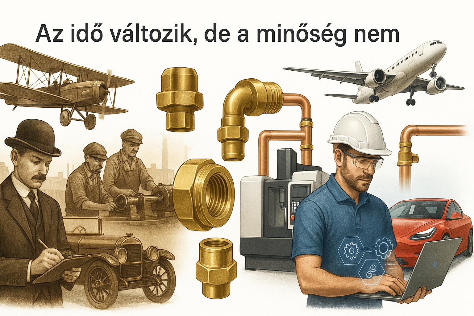 Az idő változik, de a minőség nem - A hagyományos kézművességtől a modern technológiáig